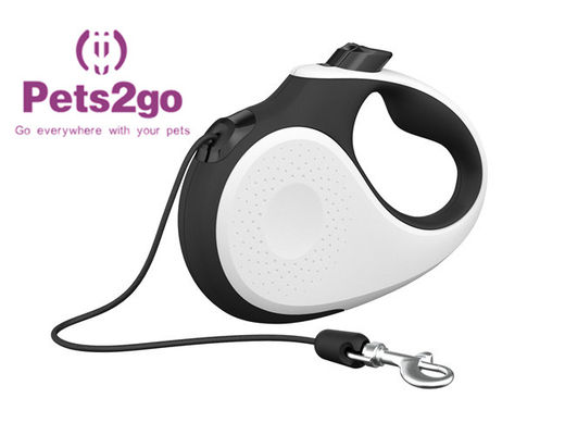 208g 169*117*36mm Flexi Retractable Dog Leash For Walking