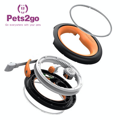 138X30mm Polyester Webbing Hands Free Retractable Dog Leash