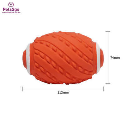 Interactive 112x74mm Latex Cat Playing Ball