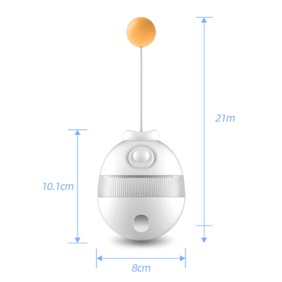 Cat Tumbler Turntable Funny Cat Stick Toy Self Hi Swing Leaky Ball Slow