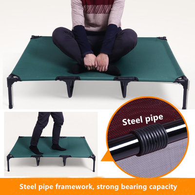 Portable Elevated Dog Bed Indoor Outdoor With Breathable Mesh