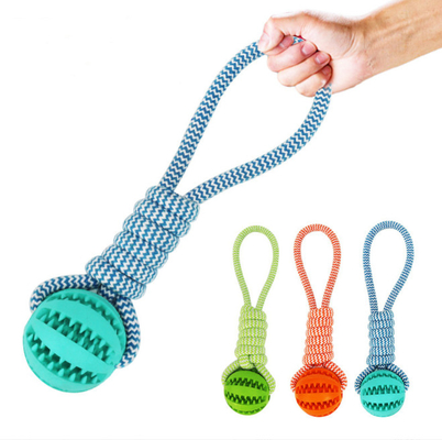 Indestructible Interactive Rubber Dog Ball Toy For Aggressive Chewers