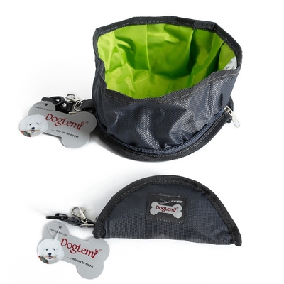 Lightweight Nylon Portable Dog Bowl Outdoor Waterproof  200g