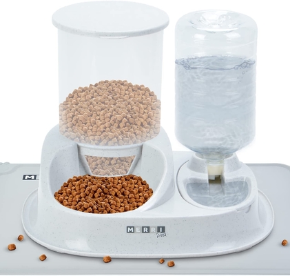 Dry Food Cat Gravity Feeder With Automatic Water Dispenser