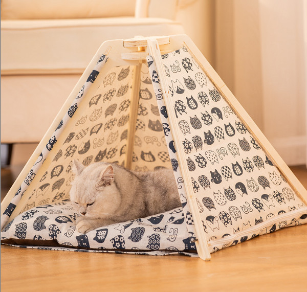 屋内猫のベッド