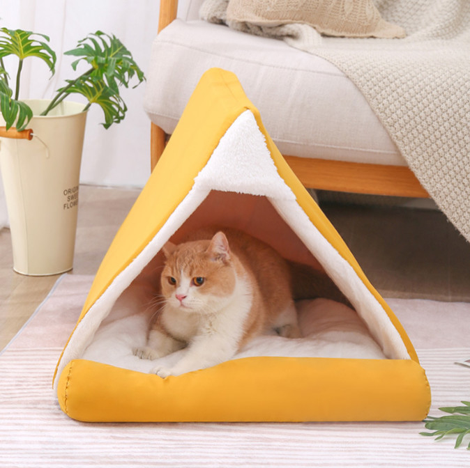 粋な猫のベッド